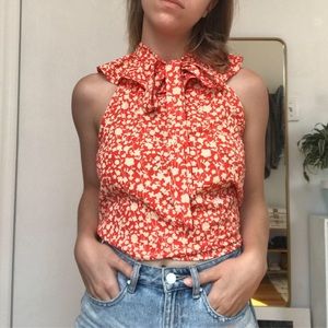 🌻 SALE 🌻 NEW Marc Jacobs floral top neck tie